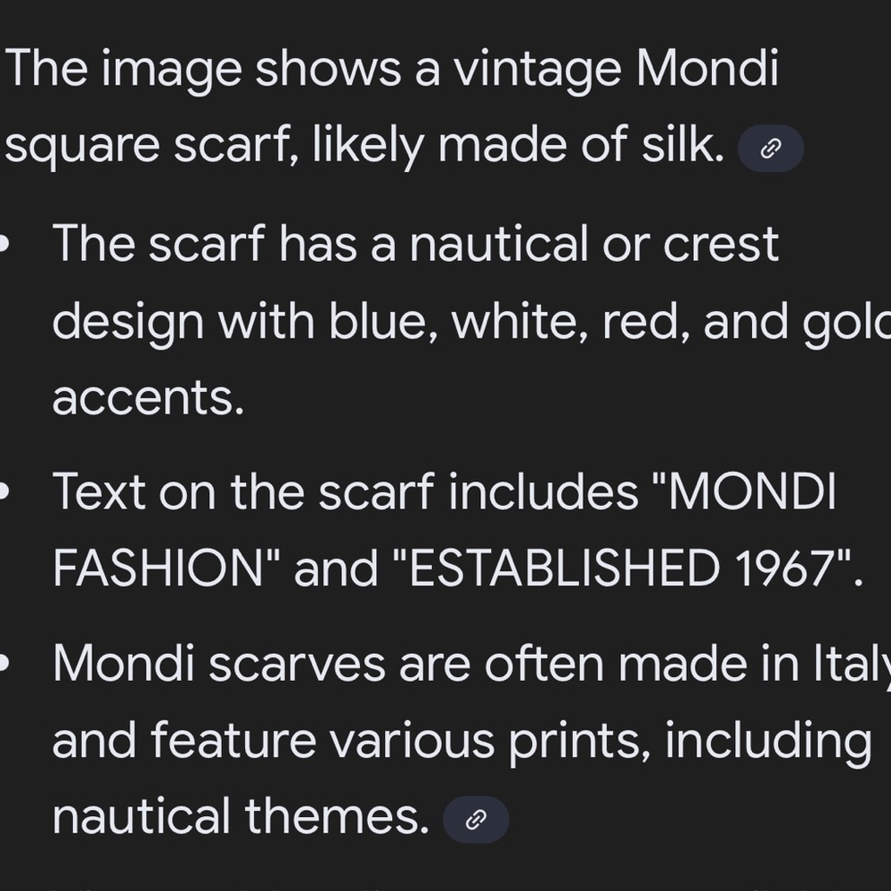 Mondi Blue and White scarf - Picture 2 of 6